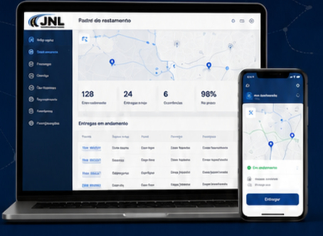 Painel de rastreamento JNL